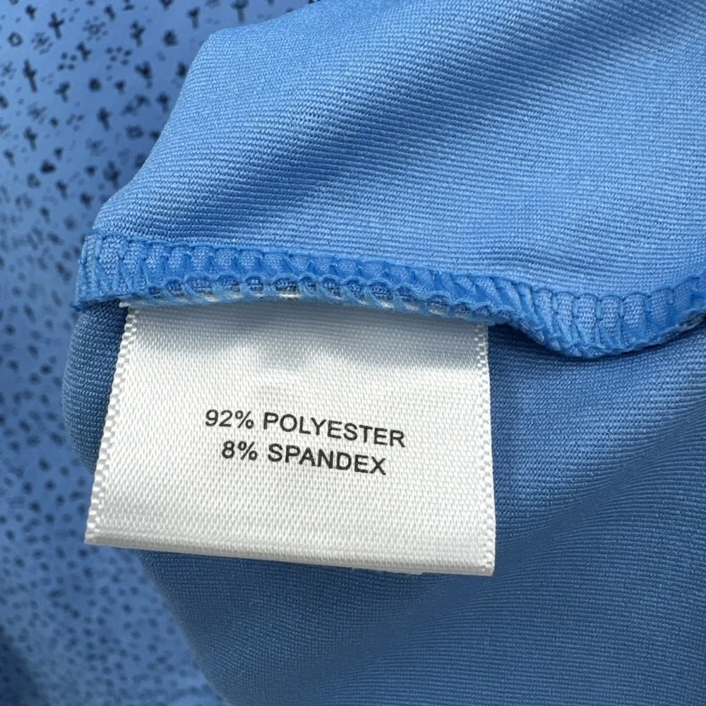 Peter Millar Summer‎ Comfort Blue Southwest All Over Print Men Polo XL
